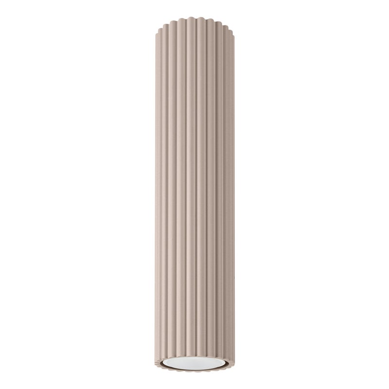 Reflektor sufitowy Spot KARBON taupe 1xGU10x10W wym: 30 x 6,5 x 6,5 cm IP20 Sollux Lighting