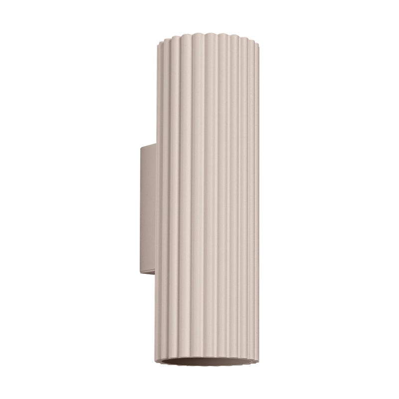 Kinkiet nowoczesny KARBON taupe 2xGU10x10W wym: 20x8,5x6,5 cm IP20 Sollux Lighting