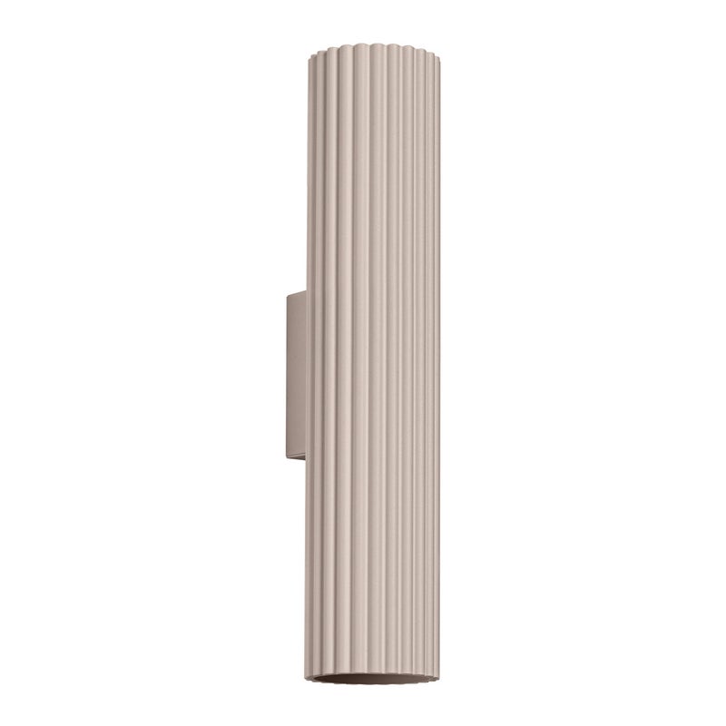 Kinkiet nowoczesny KARBON taupe 2xGU10x10W wym: 30x8,5x6,5 cm IP20 Sollux Lighting