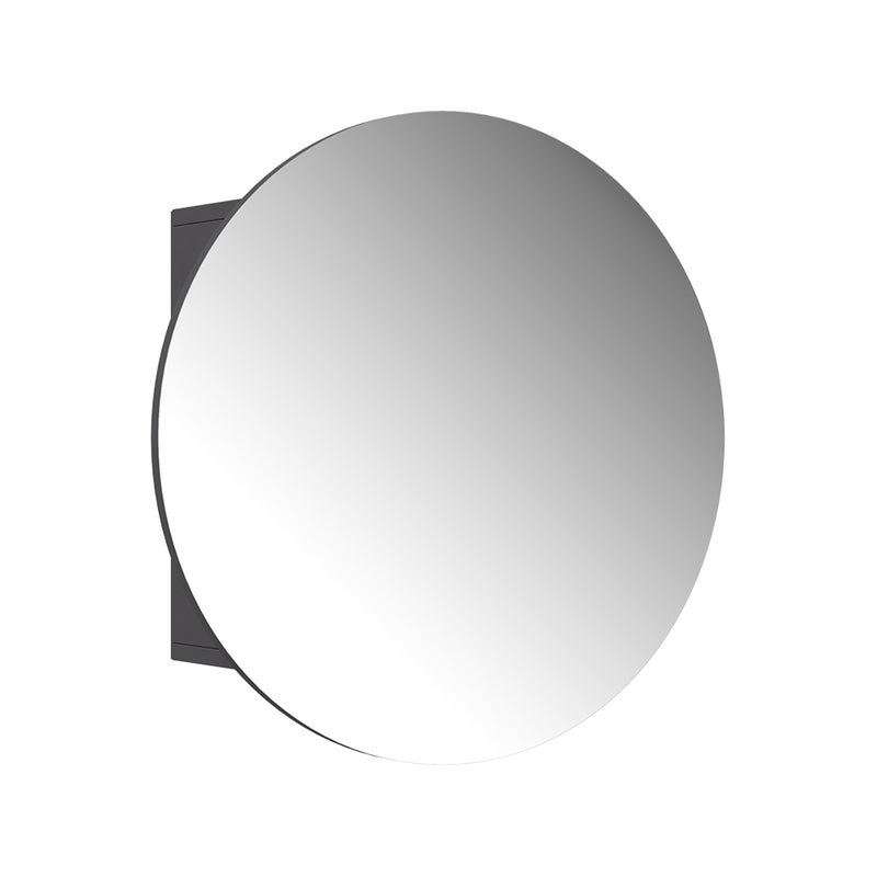 Vicco Szafka z lustrem w łazience Loki, Antracyt, 60 x 60 cm z 2 przegrodami