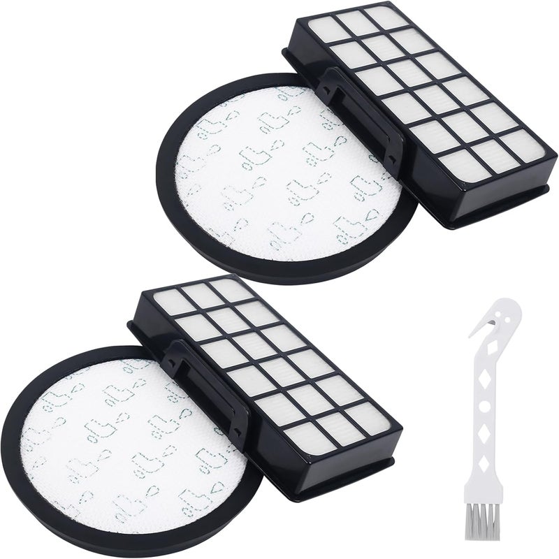 Filtry zamienne do odkurzacza Rowenta X-Trem Power Cyclonic RO69xx RO72xx RO6984EA RO6941EA RO6921EA RO6971EA (2 sztuki)