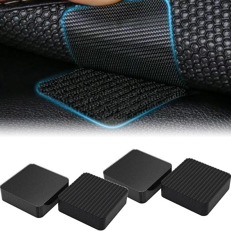 30 szt. wielokrotnego użytku antypoślizgowych nakładek zapobiegających przesuwaniu się dywanów po podłodze, bagażnik samochodowy (5 x 5 cm)