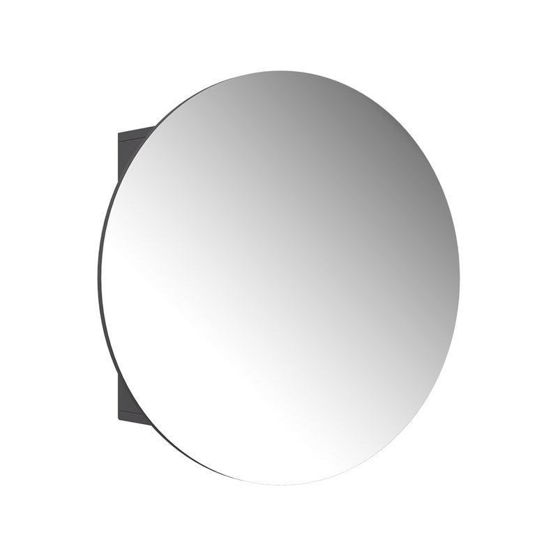 Vicco Szafka z lustrem w łazience Loki, Antracyt, 70 x 70 cm z 2 przegrodami