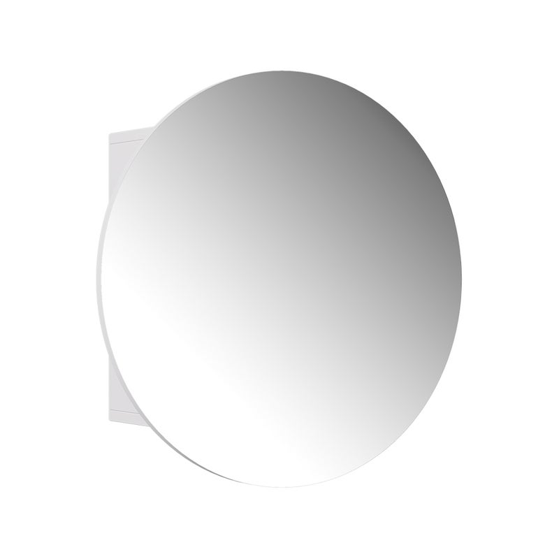 Vicco Szafka z lustrem w łazience Loki, Biały, 60 x 60 cm z 2 przegrodami