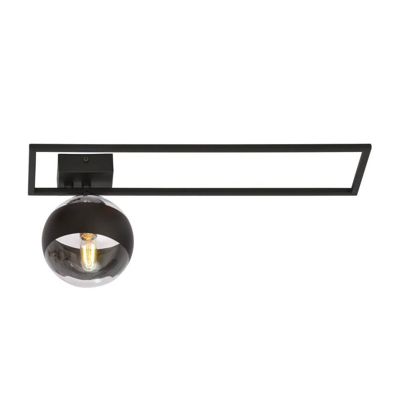 Lampa sufitowa Imago czarna 1xE14x10W wym: 21 x 50 cm metal Emibig