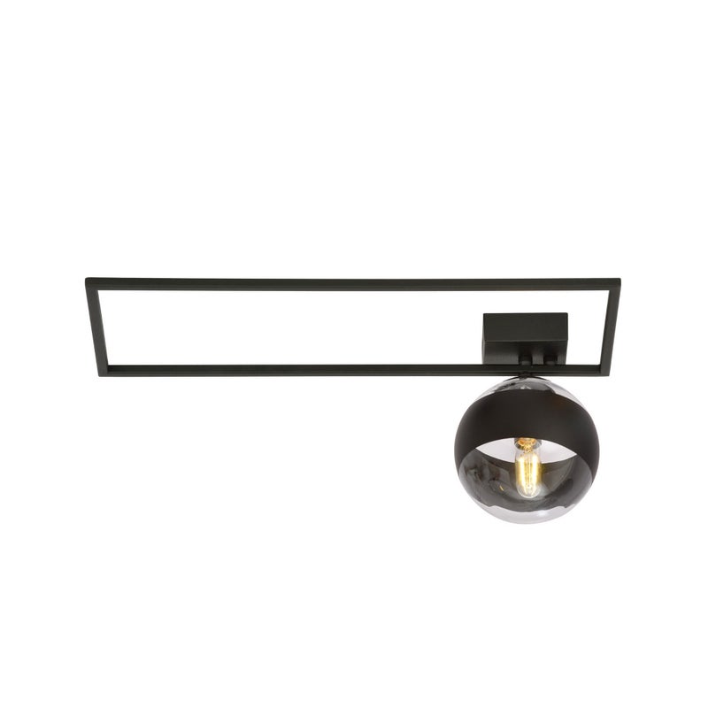 Lampa sufitowa wisząca Imago czarna 1xE14x10W wym: 21 x 50 cm metal Emibig