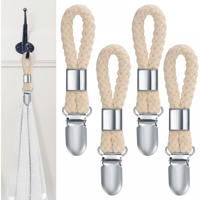 sztuki klipsów do ręczników, haczyków na ściereczki kuchenne, haczyków na ręczniki łazienkowe, klipsów do ręczników w szafce, wieszaków na ręczniki, b