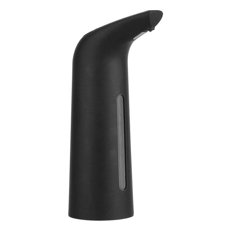 Automatyczny, bezdotykowy dozownik mydła z czujnikiem podczerwieni do szkół, biur, hoteli i restauracji (czarny – 400 ml)