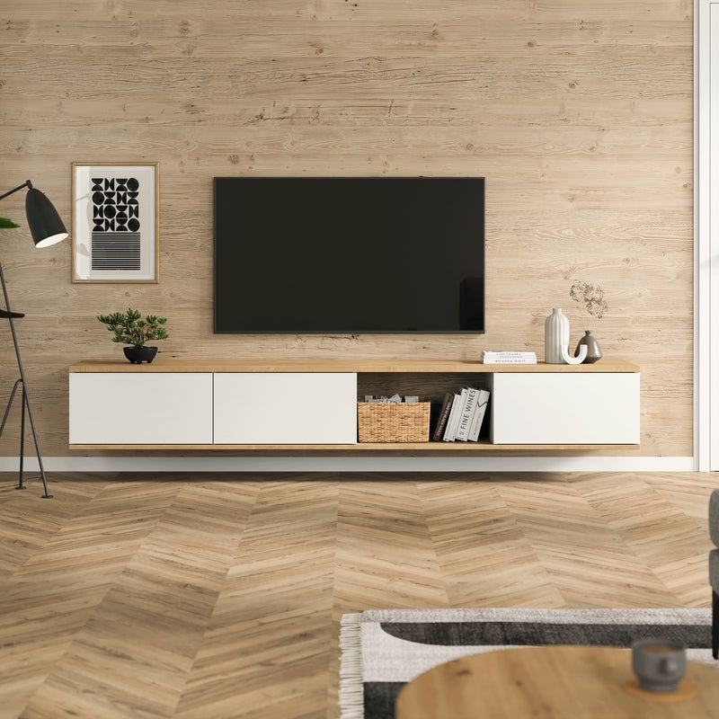 EGGER Decowall Panele ścienne - 2,48 m² - DO006 Świerk Namur jasny (1250x660x12mm)