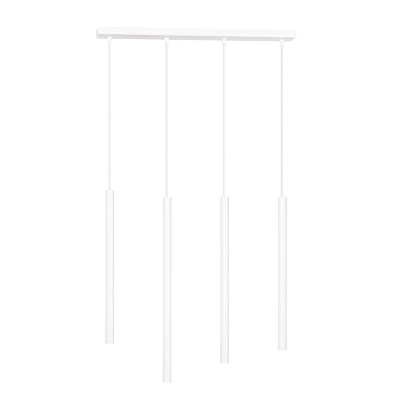 Lampa wisząca Selter biała 4xG9x8W wym: 120 x 60 cm aluminium Emibig