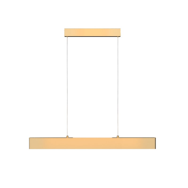 Lampa wisząca Step mosiężno-złota LED 23W 3000K 1100lm nad stół wym: 8 x 4 x 91 cm metal Maytoni
