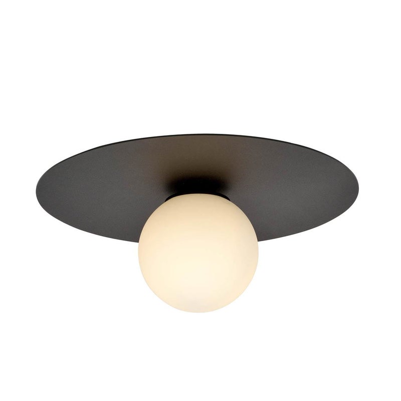 Lampa sufitowa wisząca Solar czarno-biała 1xE14x10W wym: 19 x 43 cm metal Emibig