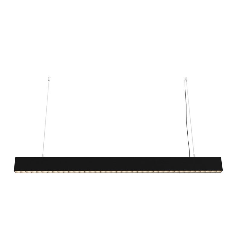 Lampa wisząca Points czarna LED 40W 4000K 3400lm wym: 7,5 x 3,3 x 106,5 cm aluminium Maytoni