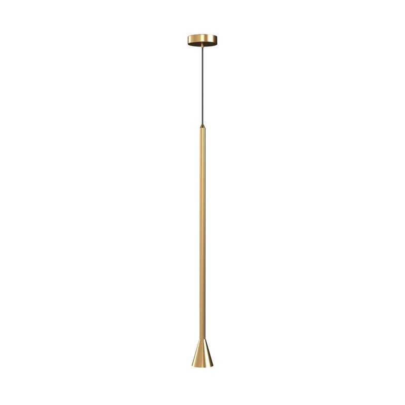 Lampa wisząca Arrow mosiężno-złota 1xGU10x40W wym: 89,5 x 7,5 x 7,5 cm metal Maytoni