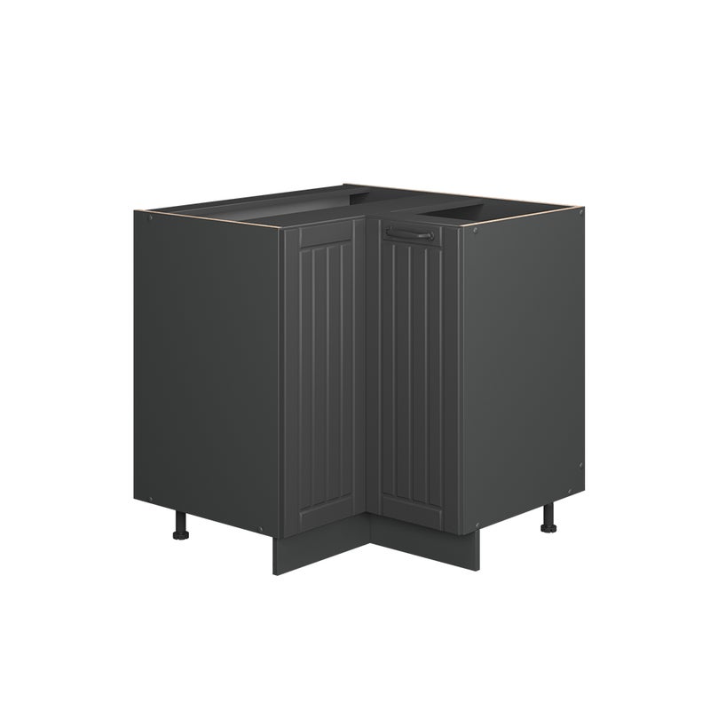 Vicco Szafka narożna Fame-Line, Ciemnoszary, 80.5 cm , BP Dąb