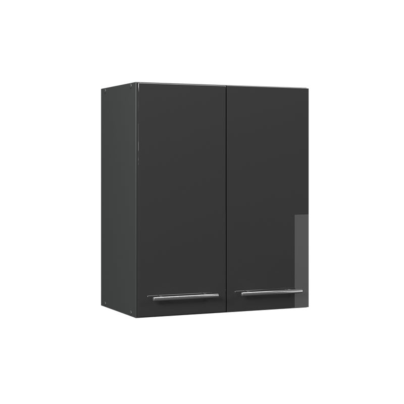 Vicco Szafka ścienna Fame-Line, Antracyt wysoki połysk, 60 cm