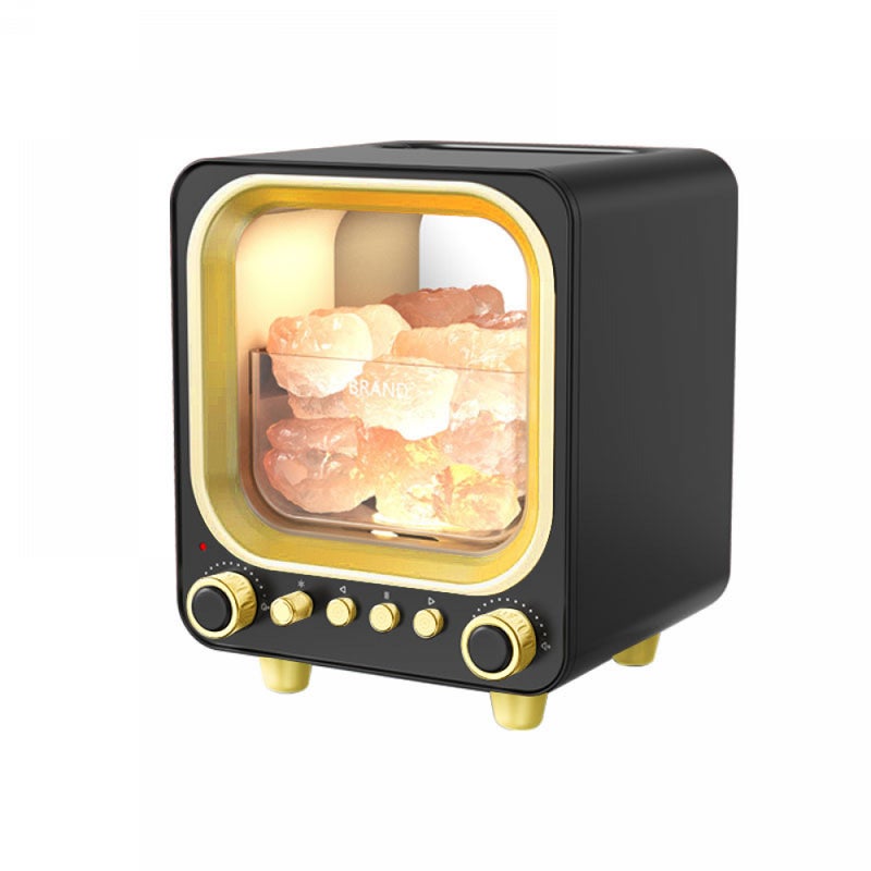 Nawilżacz aromaterapeutyczny, inteligentny głośnik Bluetooth, dyfuzor do biura domowego, czarny