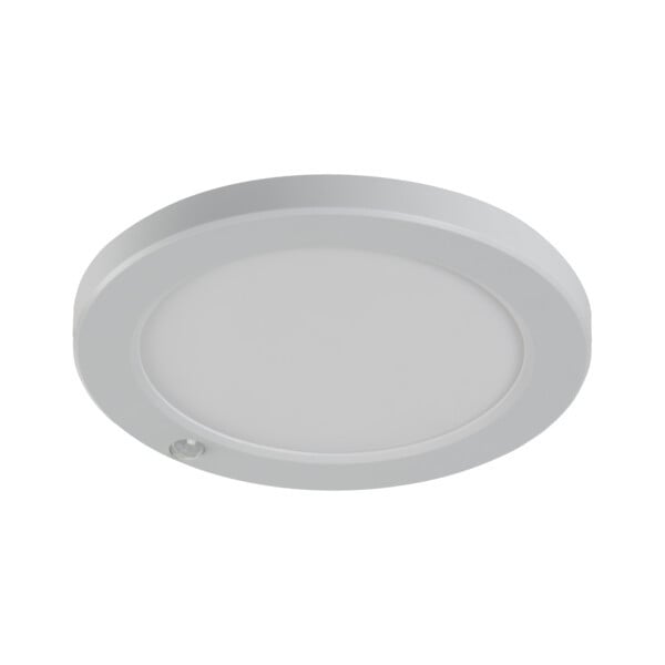 Plafon Erga okrągły biały LED 17W 3000K-6500K 1800lm z czujnikiem ruchu wym: 2 x 23 cm IP20 tworzywo sztuczne Kanlux