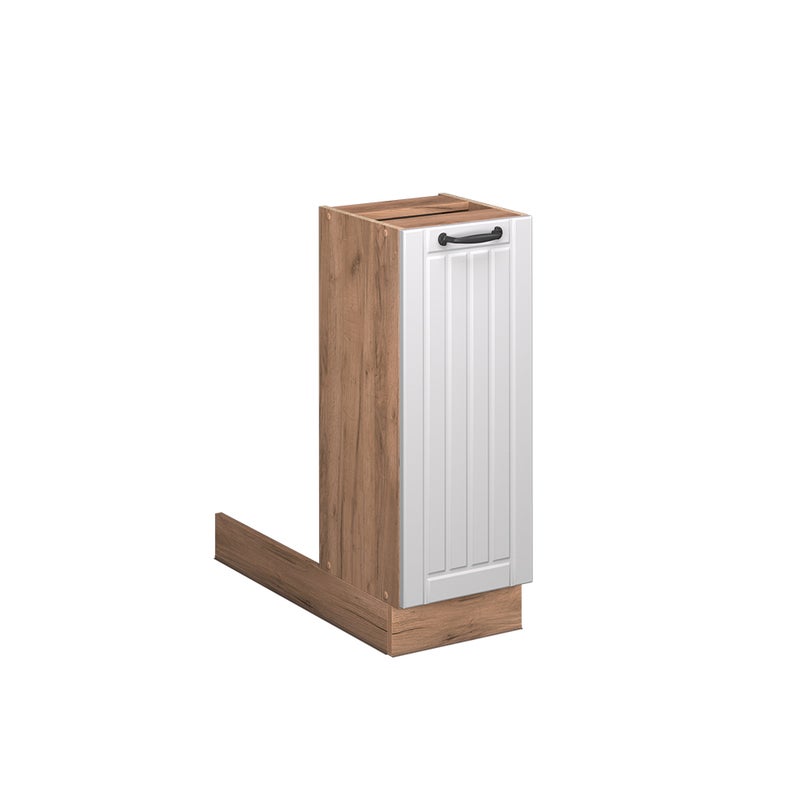 Vicco Wyspa kuchenna Fame-Line, Biały domek wiejski, 30 cm bez blatu roboczego