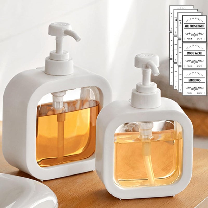 Dozownik mydła do kuchni i łazienki, 300 ml, opakowanie 2 szt.