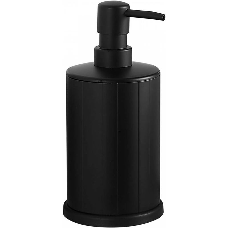 Czarny dozownik mydła, aluminiowy dozownik mydła, 500 ml, do kuchni i łazienki
