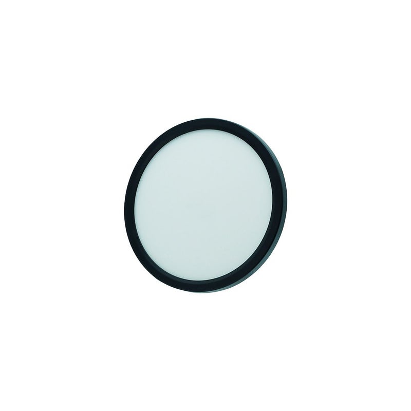 Plafon Denver okrągły czarno-biały LED 18W 3000K-6000K 1800lm wym: 3 x 23 cm IP20 metal IdeaLED