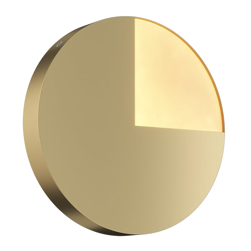Kinkiet ścienny Jupiter mosiężno-złoty LED 8W 3000K 400lm wym: 25 x 3,8 cm aluminium IP20 Maytoni