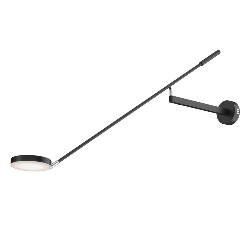 Kinkiet FAD LED 6W Ciepła biel 550lm czarny wym: 11x12x100 cm IP20 Maytoni
