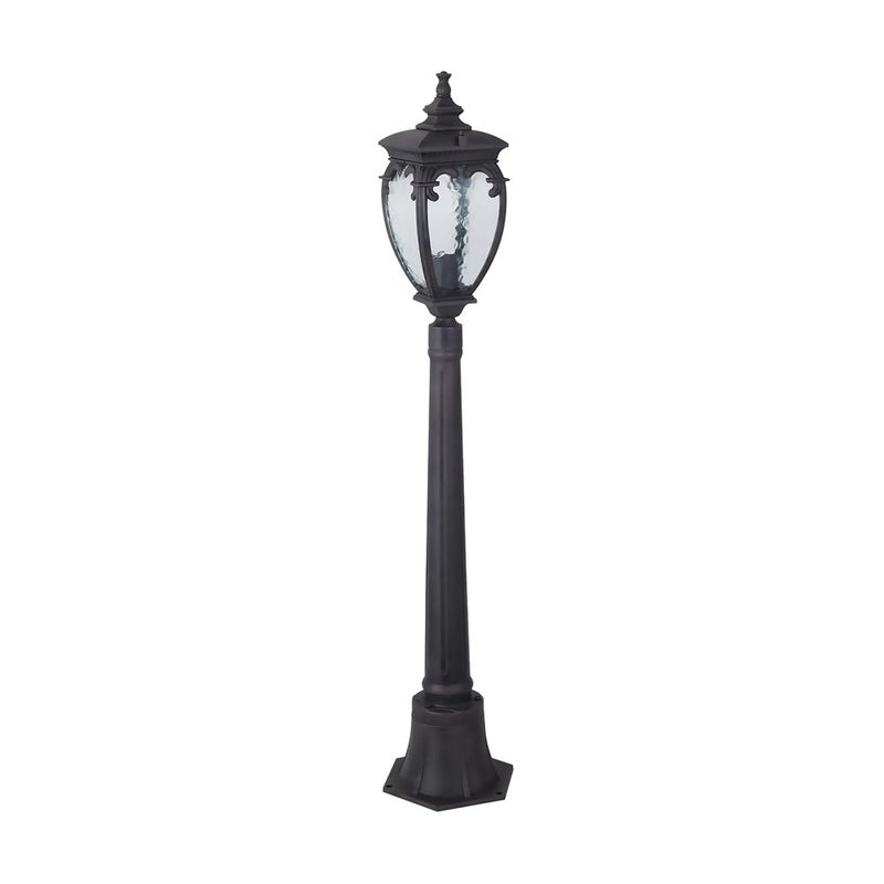 Lampa ogrodowa stojąca Fleur czarna 1xE27x60W IP44 wym: 113 x 15 x 15 cm aluminium Maytoni
