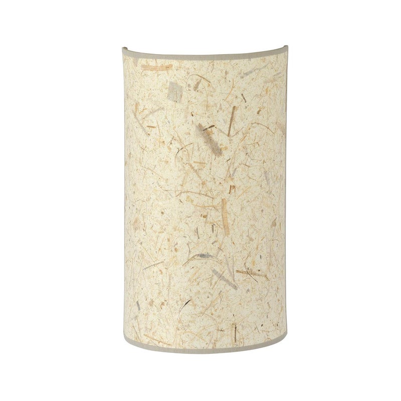 Kinkiet ścienny Aston kremowy 1xE14x10W wym: 32 x 18 cm korek IP20 Emibig