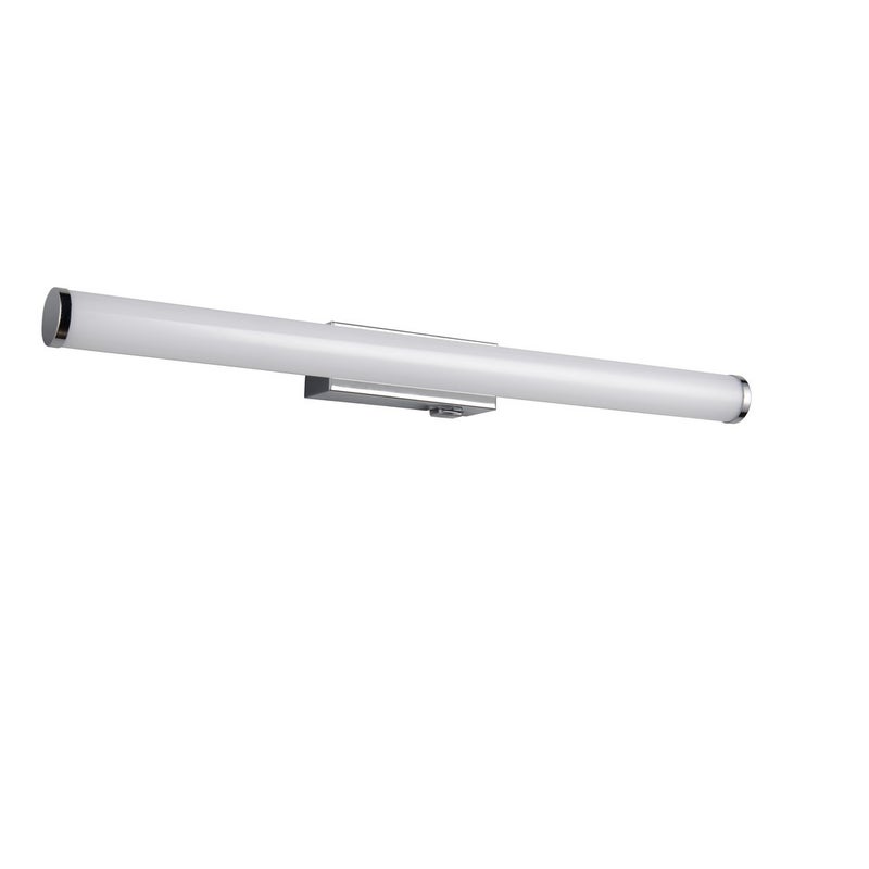Kinkiet ścienny Mattimo biały chromowany LED 6W 4000K 750lm nad lustro z włącznikiem wym: 5 x 60 cm szkło IP44 Trio