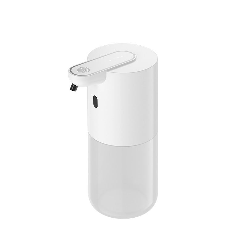 Automatyczny dozownik mydła, 400 ml, montowany na ścianie, ładowany przez USB, 4 regulowane poziomy (biały, piankowy)