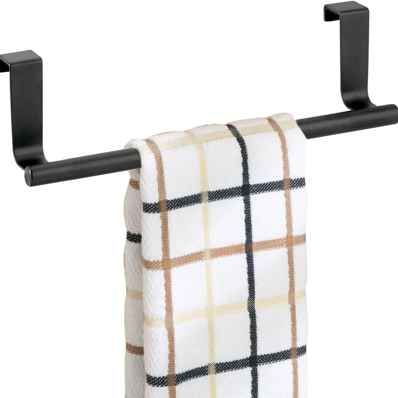 Wieszak na ręczniki – Wieszak na ściereczki kuchenne na szafce – Haczyk na ściereczki kuchenne do kuchni, łazienki lub garażu – Szerokość: 36 cm – Kol