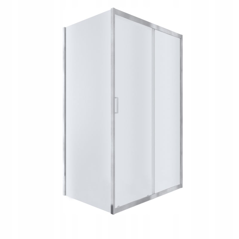 Kabina prysznicowa NAMELESS Durasan 100x80 chrom prostokątna 1szt.