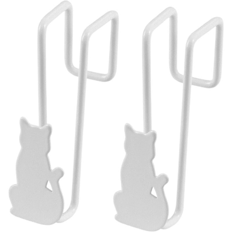 Haczyki do drzwi szafy, haczyk na drzwi - Haczyki do szafy, 2 haczyki do łazienki, wieszak na ręczniki łazienkowe