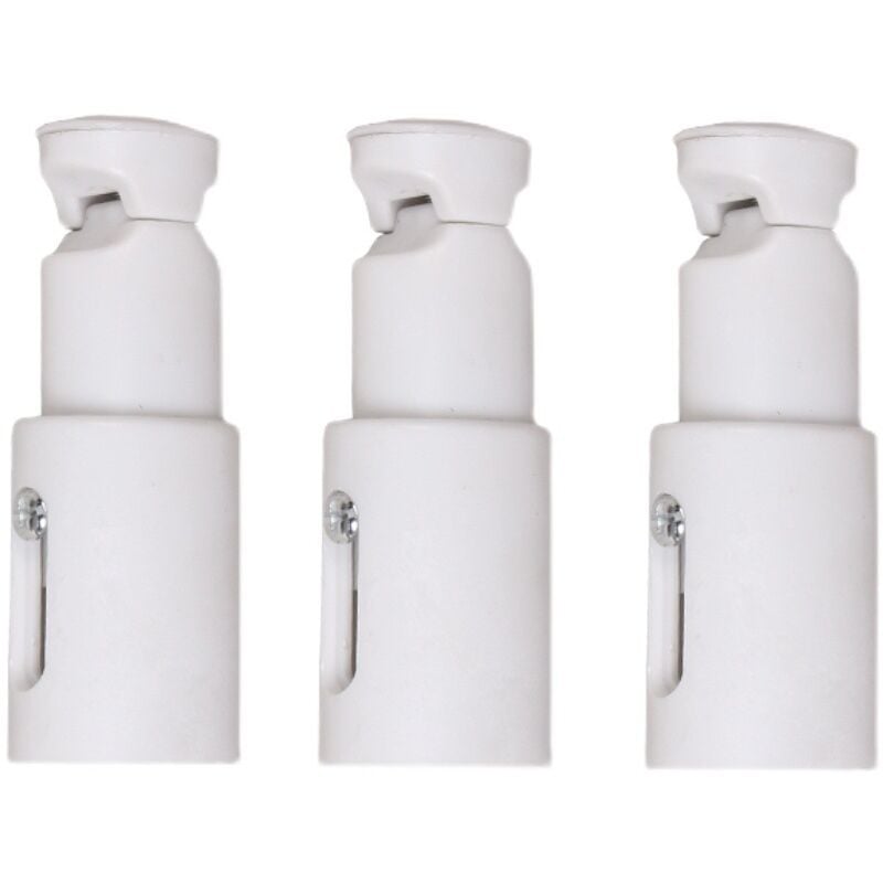 3-częściowe uchwyty do grzejników łazienkowych, uchwyt montażowy do grzejników, odpowiedni do prostych lub zakrzywionych grzejników łazienkowych