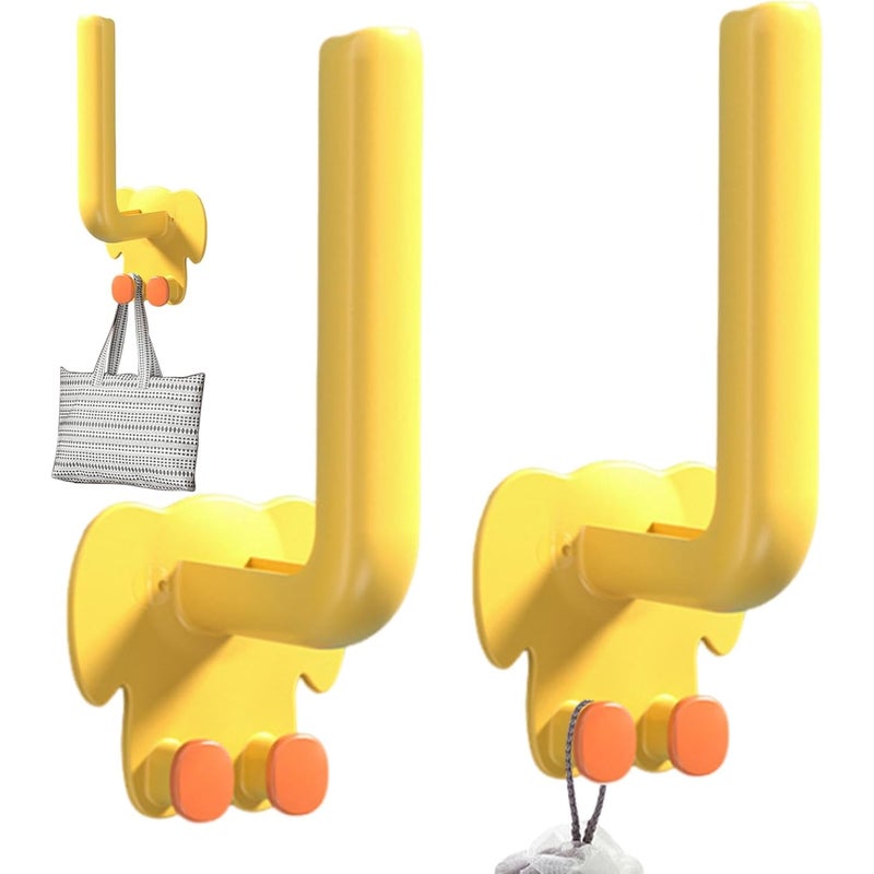 Haczyki samoprzylepne, Haczyki ścienne samoprzylepne - Haczyki samoprzylepne w kształcie litery L - Uniwersalny wieszak na ręczniki kąpielowe