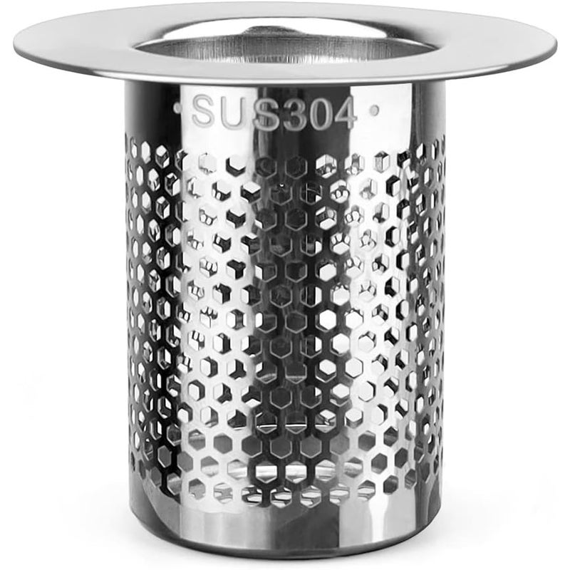 3,3*5 × 5 cm Łapacz włosów pod prysznicem, filtr do prysznica, filtr do zlewu, odpływ wanny, do kuchni, łazienek (srebrny)