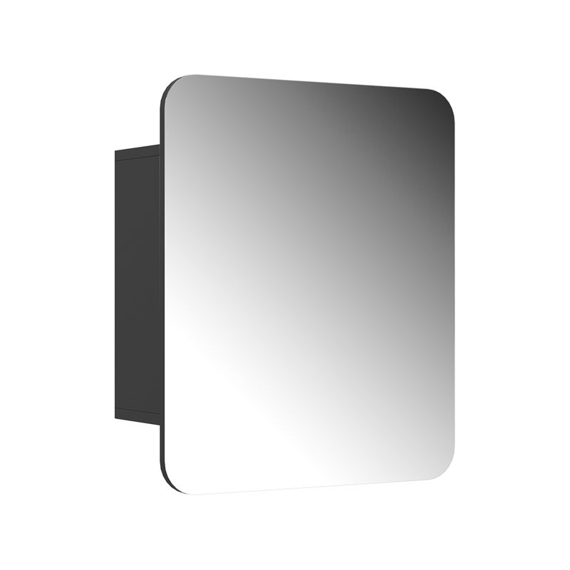 Vicco Szafka z lustrem w łazience Zino, Antracyt, 60 x 50 cm z półkami