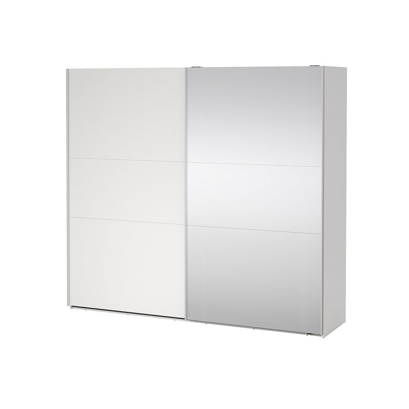 Como szafa przesuwna 2 drzwi 245x220cm biały.