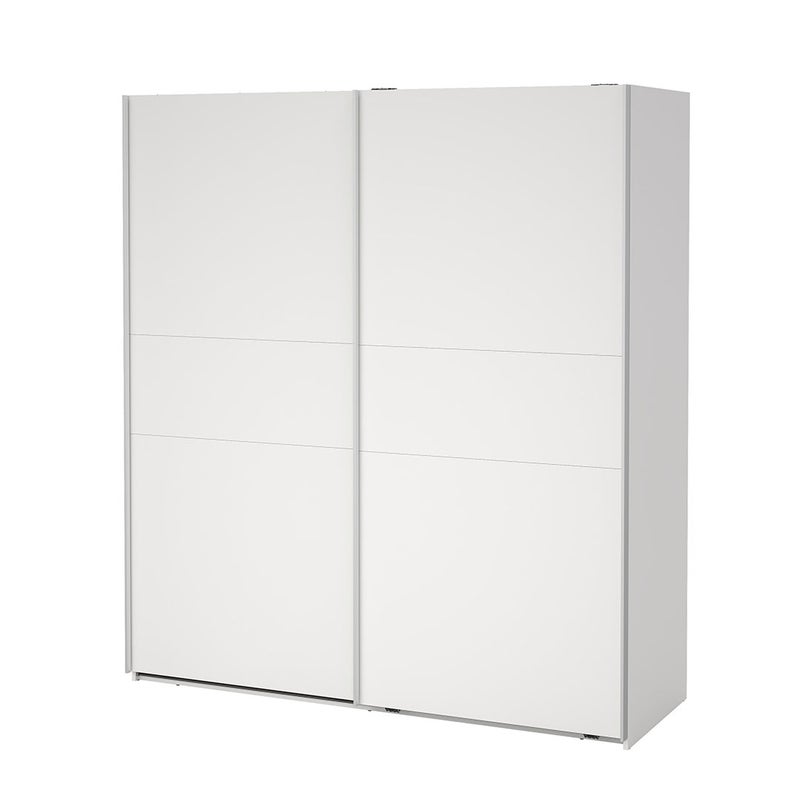 Como szafa przesuwna 2 drzwi 180x200cm biały.
