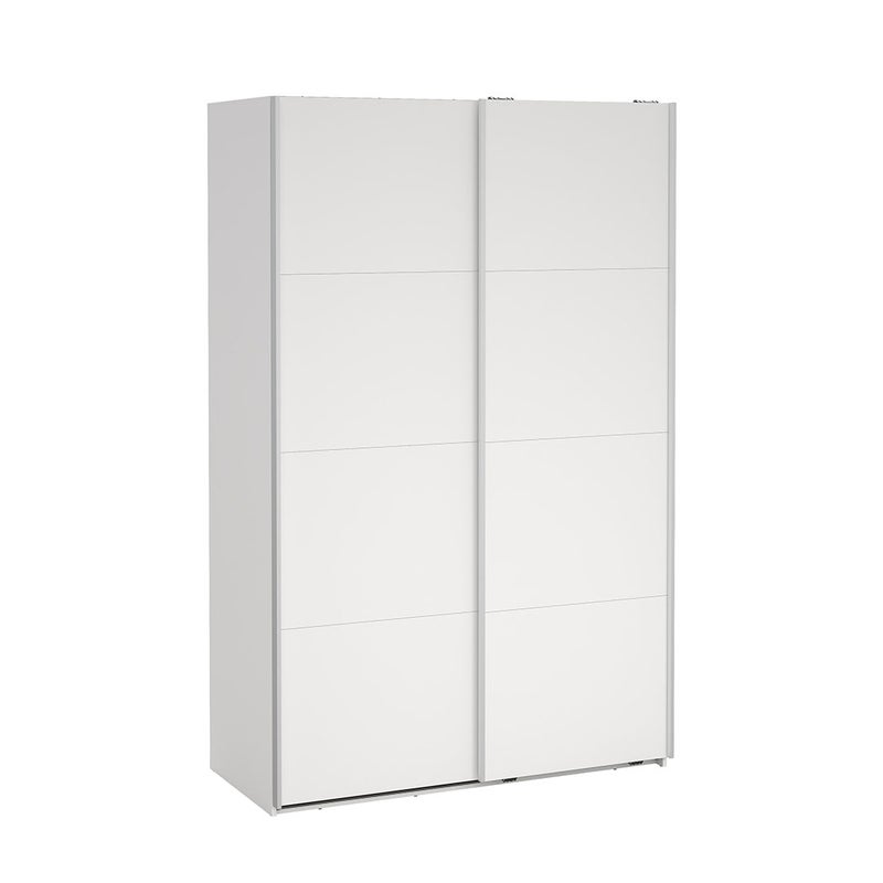 Bergamo szafa przesuwna 2 drzwi 140x220cm biały.