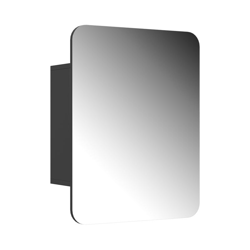 Vicco Szafka z lustrem w łazience Zino, Antracyt, 65 x 50 cm z półkami