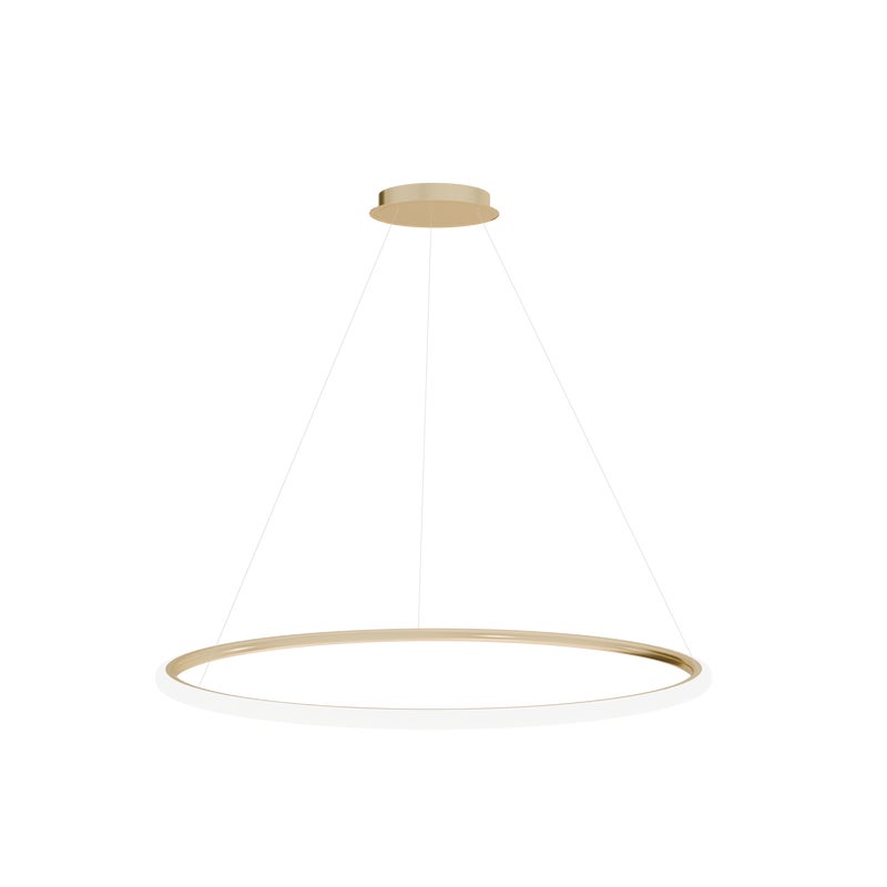 Lampa Sufitowa Wisząca Toolight Lhj001-Cp 40 Cm Gold Złoty 40Cm