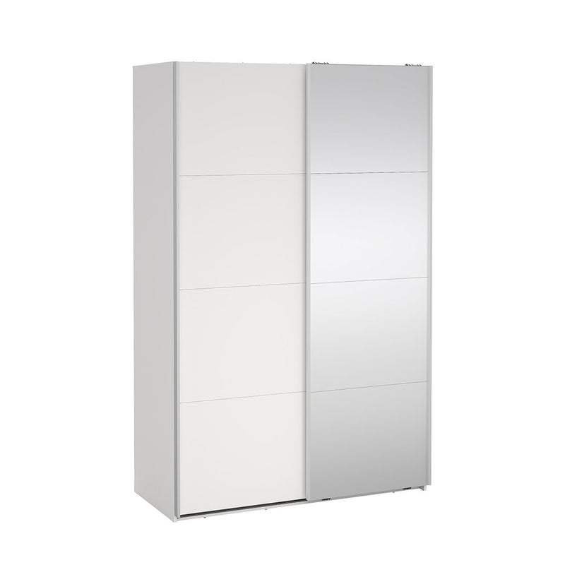 Bergamo szafa przesuwna 2 drzwi 140x220cm biały.