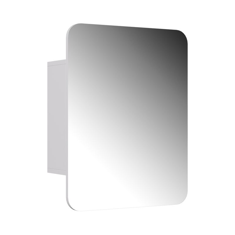 Vicco Szafka z lustrem w łazience Zino, Biały, 65 x 50 cm z półkami