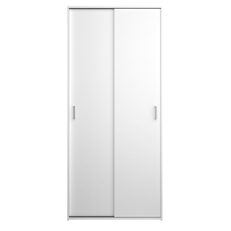 Space szafa 176x78x49cm, 2 drzwi przesuwne biały.