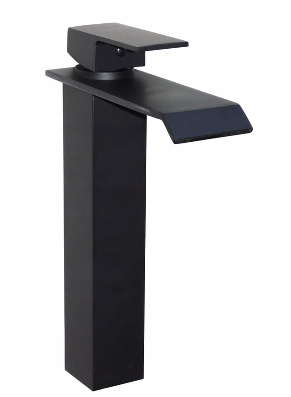 Bateria umywalkowa Estiva CAMBER 26 Black czarna 26 cm