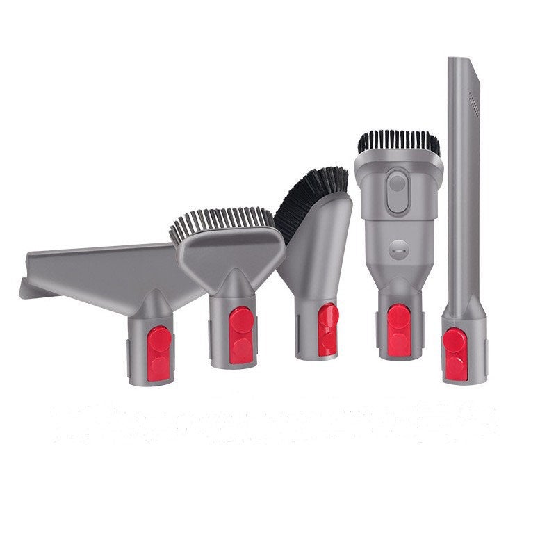 Zestaw wymiennych dysz szczotkowych, elastyczny wąż, akcesoria, przedłużka, kompatybilny z Dyson V7, V8, V10, V11, V12, V15
