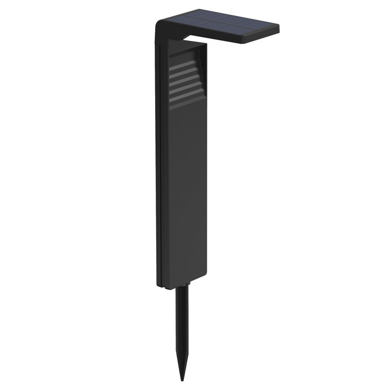 Lampa solarna LED wbijana stojąca słupek ogrodowa 41,3 cm IP65 zewnętrzna MasterLED